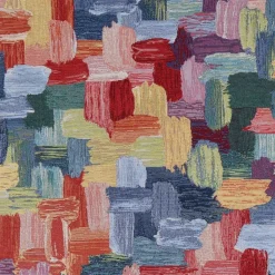 Mönstrade Möbeltyger< Abstract colourful art gobelängtyg