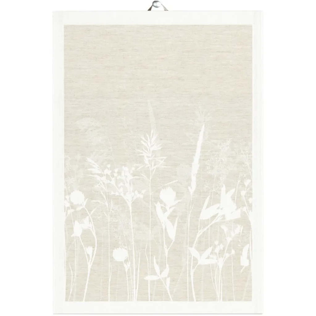 Kökshandduk<Ekelund Airy beige kökshandduk 35X50 - s Linneväveri