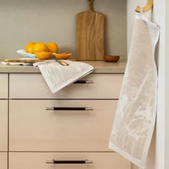 Kökshandduk<Ekelund Airy beige kökshandduk 35X50 - s Linneväveri