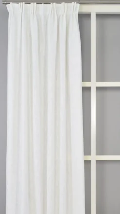 Gardiner Enfärgade<Fondaco Alan Offwhite Gardiner med Linne-look och Tungt Fall