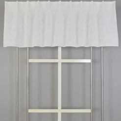 Gardinkappor Enfärgade|Gardinkappor Färdigsydda<Fondaco Alan Offwhite Gardinkappa med Linne-look