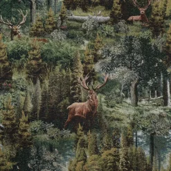 Mönstrade Möbeltyger< Ancient forest gobeläng