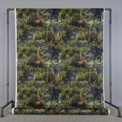 Gardintyger Mönstrade< Ancient forest tyg
