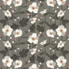 Gardintyger Mönstrade|Arvidssons Textil<Arvidssons textil Anemon grön tyg