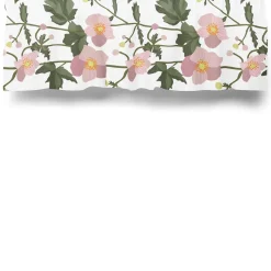 Gardinkappor Mönstrade<Arvidssons textil Anemon rosa gardinkappa metervara