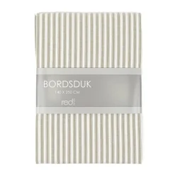 Bordsduk<Redlunds Anna Bordsduk Grön – Randig duk i bomull 140x250 cm