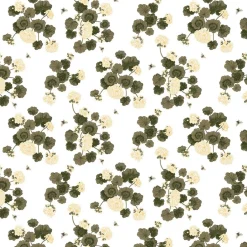 Gardintyger Mönstrade|Arvidssons Textil<Arvidssons textil Astrid vaniljgul tyg