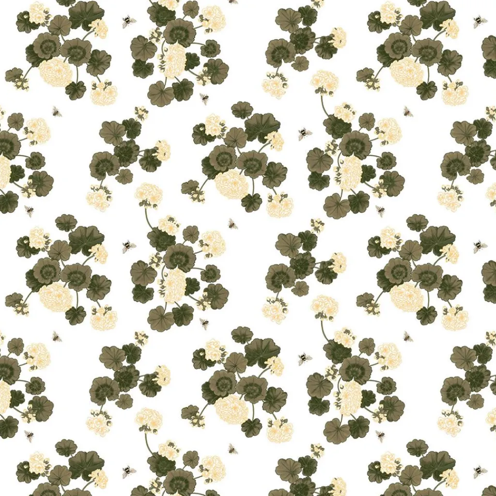 Gardintyger Mönstrade|Arvidssons Textil<Arvidssons textil Astrid vaniljgul tyg