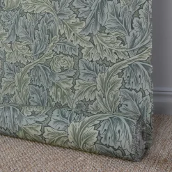 Arts & Crafts Tyger|Gardintyger Mönstrade< Avebury grön tyg