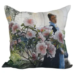 Mönstrade Kuddfodral<Svanefors Azalea kuddfodral - Carl Larsson