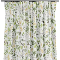 Gardiner Mönstrade|Julgardiner<Arvidssons textil Barr & Blom offwhite gardiner
