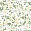 Brickor<Arvidssons textil Barr & Blom offwhite-grön bricka 27×20cm
