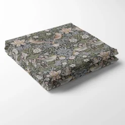 Bordsduk<Nordisk Textil Beautiful birds grå-blå bordsduk