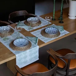 Bordslöpare|Ekelund Löpare<Ekelund Berså Löpare 35x120 - Design av Stig Lindberg