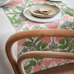Bordslöpare|Ekelund Löpare<Ekelund Bettys tulpaner löpare 35X120 - s Linneväveri