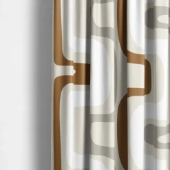 Gardintyger Mönstrade|Arvidssons Textil<Arvidssons textil Bågar beige tyg