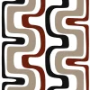 Gardintyger Mönstrade|Arvidssons Textil<Arvidssons textil Bågar röd-svart tyg