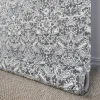 Arts & Crafts Tyger|Gardintyger Mönstrade< Birds and roses vit-svart tyg