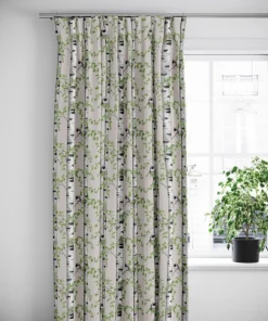 Gardiner Mönstrade<Arvidssons textil Björkdungen beige gardiner