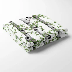 Bordsduk<Arvidssons textil Björkdungen vit bordsduk