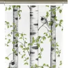 Panelgardiner<Arvidssons textil Björkdungen vit panelgardiner