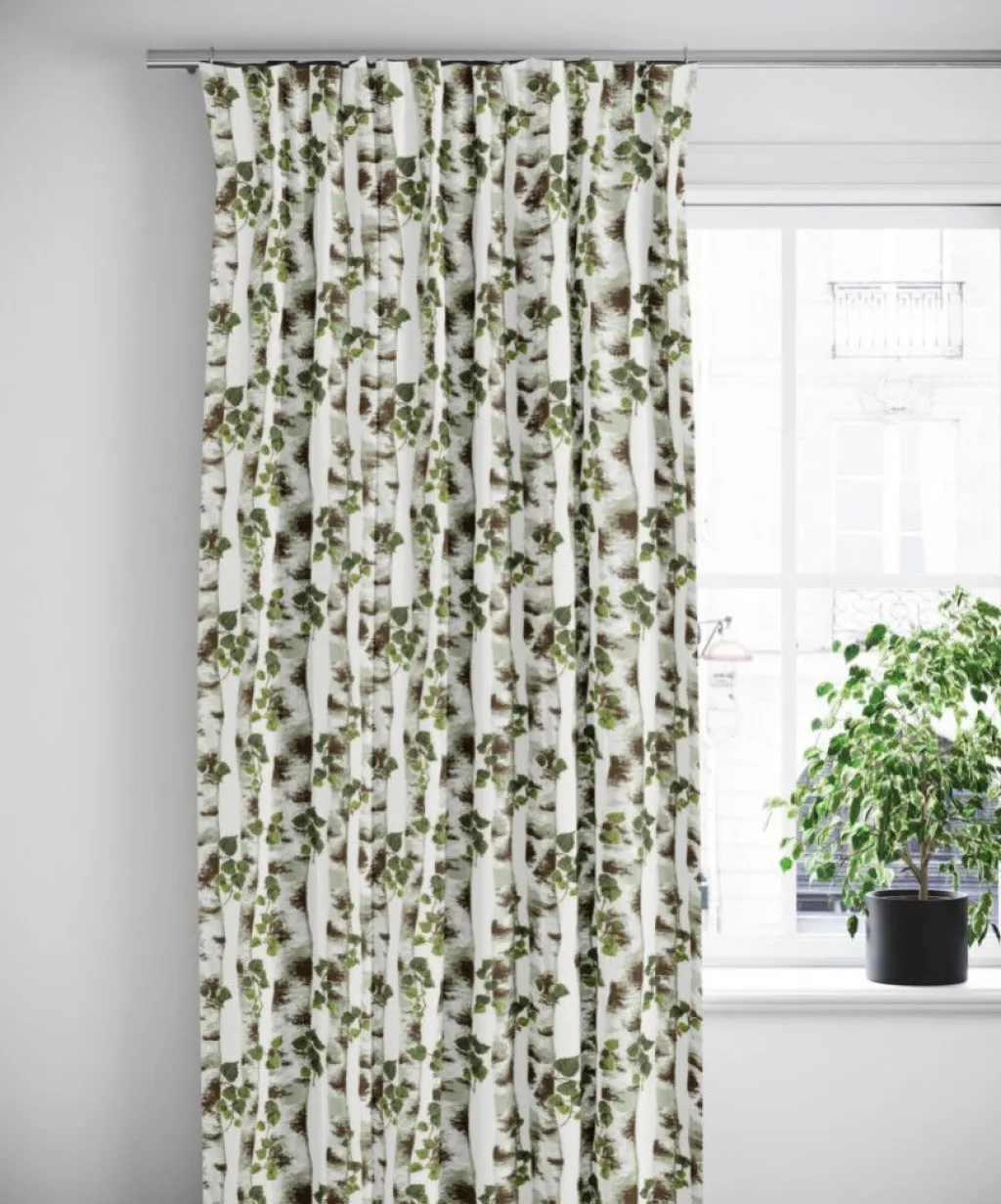 Gardiner Mönstrade<Arvidssons textil Björk gardiner