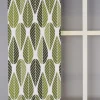 Panelgardiner<Arvidssons textil Blader grön panelgardiner