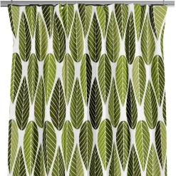 Gardintyger Mönstrade|Arvidssons Textil<Arvidssons textil Blader grön tyg