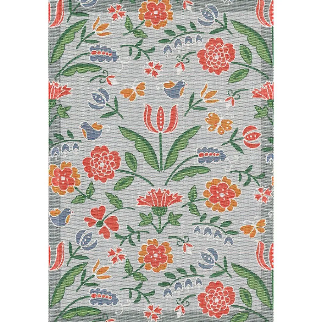 Kökshandduk<Ekelund Blomglänta kökshandduk 35X50 - s Linneväveri