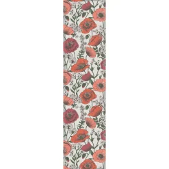 Bordslöpare|Ekelund Löpare<Ekelund Blomsterfält löpare 35x140 - Ekologisk bomull med blommönster