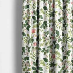 Gardiner Mönstrade<Arvidssons textil Blomsterlund grön - gardiner