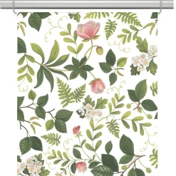 Panelgardiner<Arvidssons textil Blomsterlund grön - panelgardiner