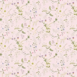 Gardintyger Mönstrade|Arvidssons Textil<Arvidssons textil Blomsteryra rosa blommigt tyg