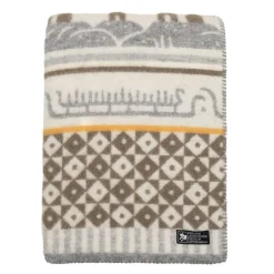 Ullfiltar<Kerstin Landström Design Bohus höst ullfilt 130x180cm -