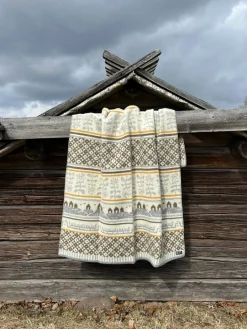 Ullfiltar<Kerstin Landström Design Bohus höst ullfilt 130x180cm -