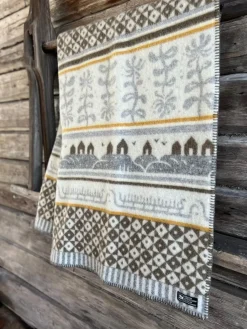 Ullfiltar<Kerstin Landström Design Bohus höst ullfilt 130x180cm -