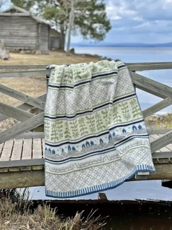 Ullfiltar<Kerstin Landström Design Bohus sommar ullfilt 130x180cm -
