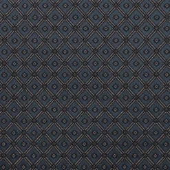 Rutiga Möbeltyger|Mönstrade Möbeltyger<Nordisk Textil Borgholm mörkblå - rutigt möbeltyg i klassisk stil