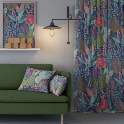 Arts & Crafts Tyger|Gardintyger Mönstrade< Botanic Arty tyg - färgstarkt och med djup och karaktär