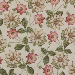 Blommiga Möbeltyger|Mönstrade Möbeltyger< Botanic bloom möbeltyg