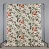 Gardintyger Mönstrade<Nordisk Textil Botany creme tyg