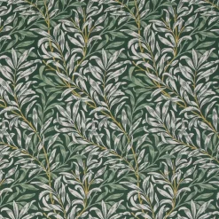 Arts & Crafts Tyger|Gardintyger Mönstrade< Branch art craft tyg med kvistar och blad