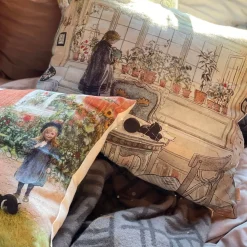 Mönstrade Kuddfodral<Svanefors Brita kuddfodral - Carl Larsson