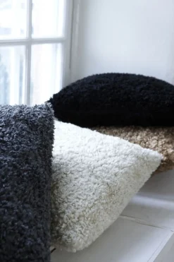 Fårpäls<Bror Mörkgrå Fuskpäls – Mjuk Imitation av Fårpäls