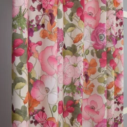 Gardiner Mönstrade<Nordisk Textil Capucine rosa gardiner – Färgstark blommig gardin