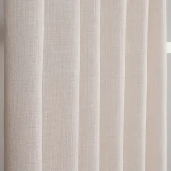 Gardiner Enfärgade<Redlunds Charlie ecru gardiner - elegant struktur och mjukt fall