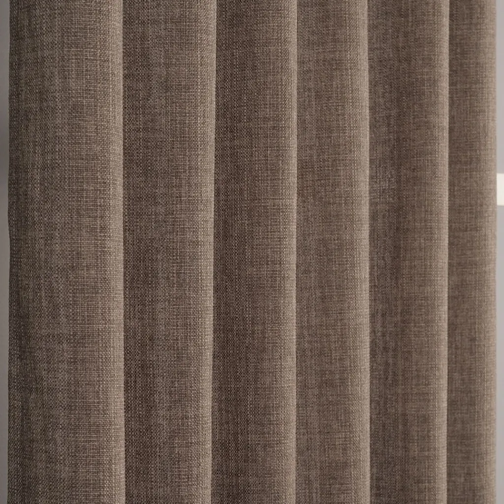 Gardiner Enfärgade<Redlunds Charlie mullvad gardiner - elegant struktur och mjukt fall