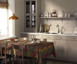 Bordsduk<Nordisk Textil Chrysanthemum Bloom bordsduk