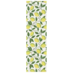 Bordslöpare|Ekelund Löpare<Ekelund Citroner löpare 35X120 - s Linneväveri