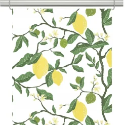 Panelgardiner<Arvidssons textil Citronträd gul panelgardiner